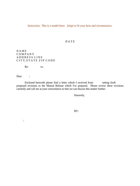 totfsp|nt letter of release.